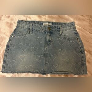 Blue Denim Skirt